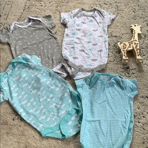 NEW BUNDLE ALL 4 BABY ONSIES
